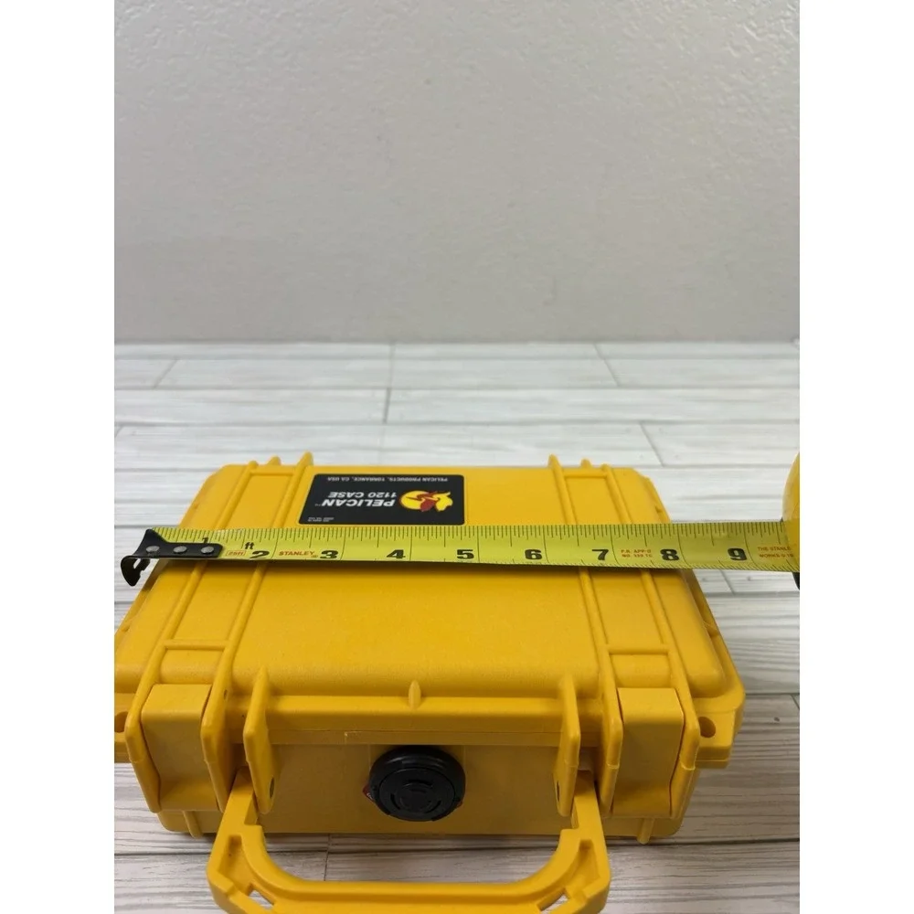 Pelican 1120 Protector Series Hard Waterproof Carrying Case w/ Foam Yellow